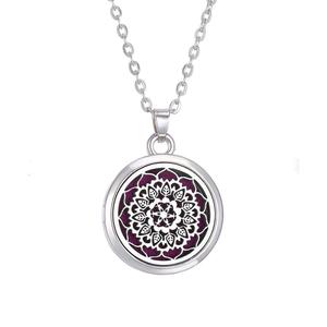 Aromatherapy Essential Oil <strong>Diffuser</strong> Tree of Life Pendant Stainless Steel Jewelry Aromatherapy <strong>Necklace</strong> - Product Image 6