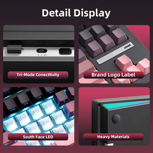 Teclado Mecánico <span class=keywords><strong>para</strong></span> Juegos Zornher ZH870 <span class=keywords><strong>de</strong></span> 88 Teclas con Retroiluminación RGB, Programable y Ejes Silenciosos - Product Image 4