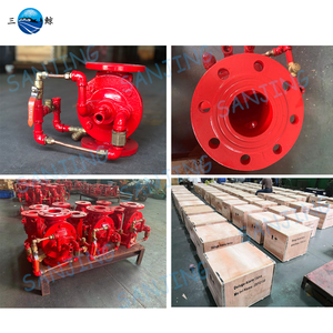 Válvula de alarma de diluvio antireinicio de hierro fundido dúctil a precio de fábrica para alarmas húmedas diluvio húmedo - Product Image 5