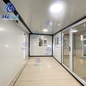 منازل حاويات فاخرة مسبقة الصنع قابلة للتوسيع بحجم 20 و40 قدمًا، مباني جاهزة بغرفتي نوم، بيوت مسبقة الصنع بالجملة - Product Image 5