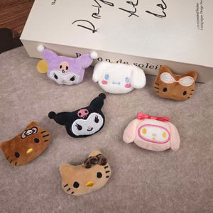 Ready stock: cartoon cute cat accessories - plush pins, brooches, diy embellishments for shoes, <strong>clothing</strong>, hats, and apparel - Product Image 2
