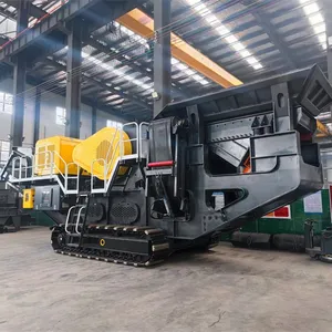 High Quality Track Mobile Stone Rock Ore Jaw Hammer Crusher Machine 400t/h Capacity For Gravel