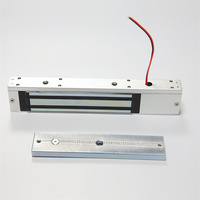 12V 280kgs 600lbs Serrure de porte de sécurité électrique Système de contrôle d'accès 280KG Aimant EM Maglock Serrure magnétique électromagnétique