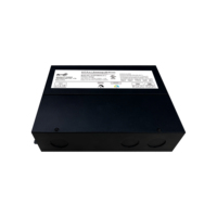 Controlador LED de 2 Canales AC-12V/24VDC con Caja de Conexiones, Regulable por Triac/Fase/0-10V/1-10V/10V PWM/Potenciómetro, 120W CV CCT Ajustable, Certificado UL/CUL