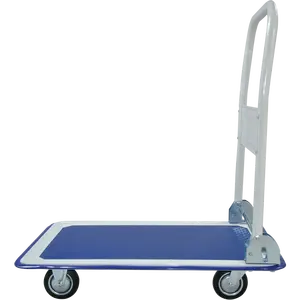 Carretilla de Plataforma de Acero Amory con Capacidad de Carga de 150 kg, Carretilla de Mano Plegable de Cuatro Ruedas, Carretilla de Mano Portátil para Herramientas OEM TB150D-DX - Product Image 2