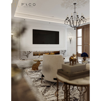 Conception et construction de villas résidentielles, décoration intérieure de maisons de luxe, architecture, ingénierie, solution de construction complète