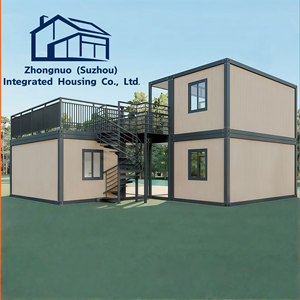 บ้านคอนเทนเนอร์สำเร็จรูปราคาประหยัด ZN ห้องพักพนักงานแบบพกพาสำเร็จรูป - Product Image 6