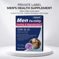 Capsules de soutien à la fertilité masculine - Complément alimentaire à base de Maca et de Ginseng pour le bien-être masculin et la vitalité quotidienne