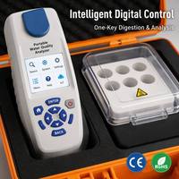 Analyseur portable de la qualité de l'eau TR-308H, détecteur de COD, d'ammoniac, d'azote, de phosphore total, de turbidité et de SS pour le traitement des eaux usées