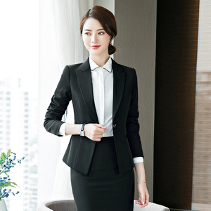 Nueva colección de otoño e invierno, traje profesional, conjunto formal de falda para mujer, para estudiantes universitarias. - Product Image 2