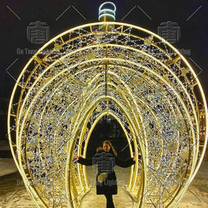 Wholesale LED Christmas Tunnel Arch <b>Light</b> Manufacturer China Outdoor Festival Decoration Lighting Supplier Factory - Product Image 4