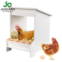 Nichoirs à poules JQ, boîtes de ponte pour poules, nichoirs pour poulailler avec rangement d'œufs pour élevage avicole