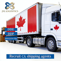 Agent d'expédition porte-à-porte express vers le Canada, agent de fret, agent d'importation, service de logistique, transport, livraison
