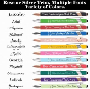 Custom Logo UV Printed Feather Body Multi-Functional Hotel Plastic <b>Ballpoint</b> <b>Pen</b> 1.0mm Writing Width Promotional Gift - Product Image 5