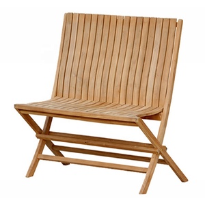 Alta calidad moderna teca Miami plegable sillas de jardín y bancos de madera maciza Villa & Hotel muebles de exterior - Product Image 1