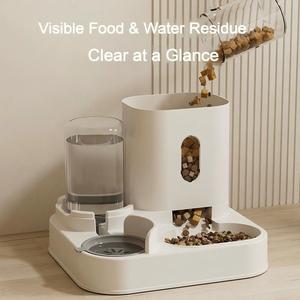 Dispenser Automatico 2-in-1 <span class=keywords><strong>per</strong></span> <span class=keywords><strong>Cibo</strong></span> e Acqua <span class=keywords><strong>per</strong></span> Animali Domestici, Fontanella <span class=keywords><strong>per</strong></span> Cani e <span class=keywords><strong>Gatti</strong></span> - Product Image 2