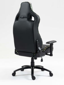 Sillón de Cuero de Camuflaje de Lujo con Espuma Inyectada, Almohadas para Cabeza y Lumbares, Giratorio, con Masaje, las Mejores Sillas para Videojuegos - Product Image 4