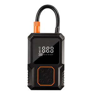 Pompe à air sans fil intelligente pour vélo avec écran numérique, charge rapide automatique, outil d'urgence compact pour l'extérieur avec éclairage - Product Image 3