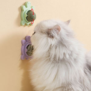 Bolas de Catnip para Gatos, Bolas de Catnip Comestibles Orgánicas para Gatos, <span class=keywords><strong>Silvervine</strong></span> para Gatos, Lindas Bolas de <span class=keywords><strong>Silvervine</strong></span> - Product Image 4