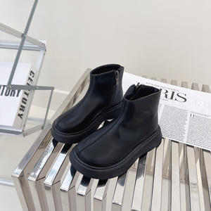 Bottes pour enfants, automne-hiver, nouvelles arrivées, bottes minimalistes tendance pour filles, bottes courtes pour garçons - Product Image 4