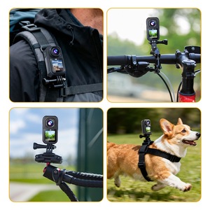 กล้องถ่ายภาพกีฬาแบบพกพา 1080P พร้อมหน้าจอ 1.3 นิ้ว สายคล้องคอแม่เหล็ก ป้องกันการสั่นไหว เหมาะสำหรับการเดินป่า ถ่ายวิดีโอบล็อก และบันทึกภาพพาโนรามา - Product Image 4