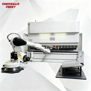 Station de travail robotisée de pliage automatique CNC avec bras robotisé à moteur de boîte de vitesses pour le pliage de tôles dans l'industrie automobile - Product Image 3