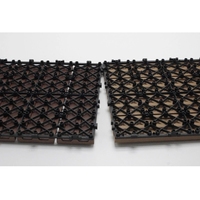 Terrasse en bois composite pour usage extérieur carreaux en wpc carreaux de jardin en wpc carreaux de bricolage