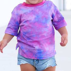 T-shirts pour enfants imprimés 100% coton T-shirts pour garçons Jersey biologique durable T-shirt pour enfants à manches courtes T-shirt pour vêtements pour enfants - Product Image 4