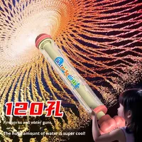 Pistolet pulvérisateur manuel en plastique pour jardin, avec contrôle de débit variable, composants en aluminium pour usage extérieur - Jouet de plage pour enfants et adultes
