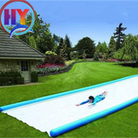 L'usine chinoise stimule les jeux gonflables de parc aquatique de toboggan gonflable de 10x4 m pour des adultes/enfants