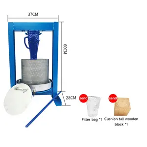 Máquina De Imprensa De óleo Extrator De Frutas Hidráulico Equipamento Espremedor