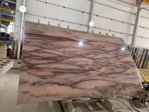 SH STONE Solution de projet en pierre naturelle de luxe Carreaux de marbre de sol Design mural Dalles de quartzite Colinas rouges polies - Product Image 2