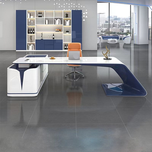 Escritorio Ejecutivo Modular de Madera Moderna <span class=keywords><strong>KD14</strong></span> - Muebles de Oficina de Grado Comercial - Product Image 4