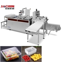 Mini conteneur jetable en plastique de boîte de fruits de fraise faisant la machine boîte à clapet faisant la machine pour des légumes et des fruits