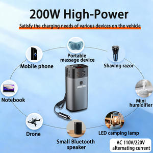 <span class=keywords><strong>Convertisseur</strong></span> de courant pour véhicule à onde sinusoïdale pure <span class=keywords><strong>12V</strong></span> vers 110V <span class=keywords><strong>220V</strong></span> 230V avec charge rapide USB TYPE C PD30W - Product Image 4