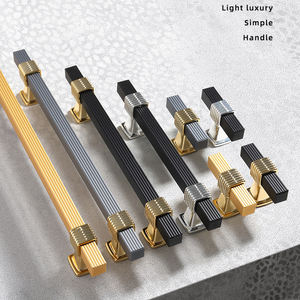 Poignée de meuble BAOCHUN en aluminium, moderne, simple, luxe léger, extra longue, pour porte de placard, tiroir - Product Image 1