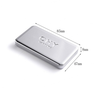 Wholesale Portable Shiny Type Pocket <b>Rectangle</b> Metal Cosmetic Makeup <b>Mirror</b> - Product Image 4