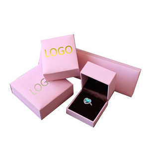 Thiết Kế Giá Rẻ Hồng Đỏ Trung Quốc Năm Mới Wedding Party Favor Nhẫn Nhỏ Bông Tai Vòng Cổ Vòng Đeo Tay Trang Sức Quà Tặng Bao Bì Hộp Giấy - Product Image 2