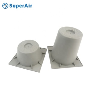 Kit Básico de Montaje en Suelo de PVC para Aire Acondicionado, Riser de 6 Pulgadas para Bomba de Calor, para Montaje en Suelo de Aire Acondicionado - Product Image 3