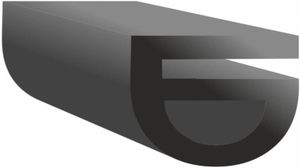 Selbst klebende Automobil E-Form Schaum Epdm Autotür Kanten verkleidung mit 3m Klebeband Gummi dichtung Schutzst reifen Wetterschutz - Product Image 6