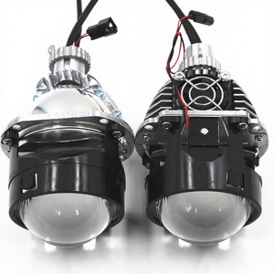 DAO car retrofit 2.5 pollici 60 W <span class=keywords><strong>LED</strong></span> proiettore lente luce <span class=keywords><strong>Mini</strong></span> <span class=keywords><strong>H1</strong></span> hi/lo beam proiettore luce Bi <span class=keywords><strong>Led</strong></span> proiettore lente fari - Product Image 4