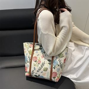 Nuova Elegante Borsa Casual da Donna Grande Capacità Borsa a Tracolla con Chiusura a Cerniera Cinghia Singola <span class=keywords><strong>e</strong></span> <span class=keywords><strong>Design</strong></span> alla <span class=keywords><strong>Moda</strong></span> - Product Image 4