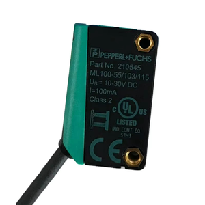 Original Item Pepperl + Fuchs P + F Photoelectric Sensor Retro-reflective 1.5 Viewing Angle 660nm Wavelength Versatile Mounting - Product Image 2