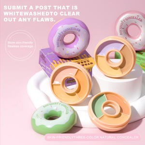 <span class=keywords><strong>Corrector</strong></span> de Color 3 en 1, Paleta Donut, Cobertura Total, Cremoso, Fácil de Difuminar, Oculta <span class=keywords><strong>Ojeras</strong></span> y Líneas Finas - Product Image 2