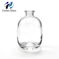 Bouteille diffuseur de parfum d'ambiance vide en verre de 100 ml avec bouchon et sérigraphie, OEM ODM