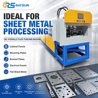 Presse à poinçonner CNC Hydravic pour tôles, machine de perforation de tôles métalliques, machine de poinçonnage CNC pour plaques d'acier