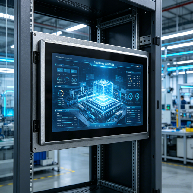Full Aluminum Fanless Embedded IP65 Waterproof Industrial Touch Panel PC, 10.4-21.5 Inch HMI Tablet PC for Automation Industry