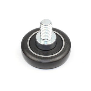 Poleas para Ventanas y Puertas de PVC Suministradas por el Fabricante, Rodamientos 626RS, Acero Recubierto de Goma + POM + Hierro M6/16*25*6mm para Exteriores - Product Image 3