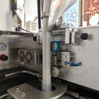 Machine d'emballage de sachets de thé triangulaires intérieurs et extérieurs, remplis d'azote pour la fraîcheur, pour les petits sachets de thé aux fleurs et de thé vert