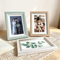 Cadres photo encadrés faits à la main de style européen pour affichage sur table ou mur, tailles 5x7, 10x12 pouces, A4, cadres en mousse PS, vente en gros